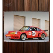 Металлическая табличка Porsche 911 Carrera RSR 3.0 Coupe (901)